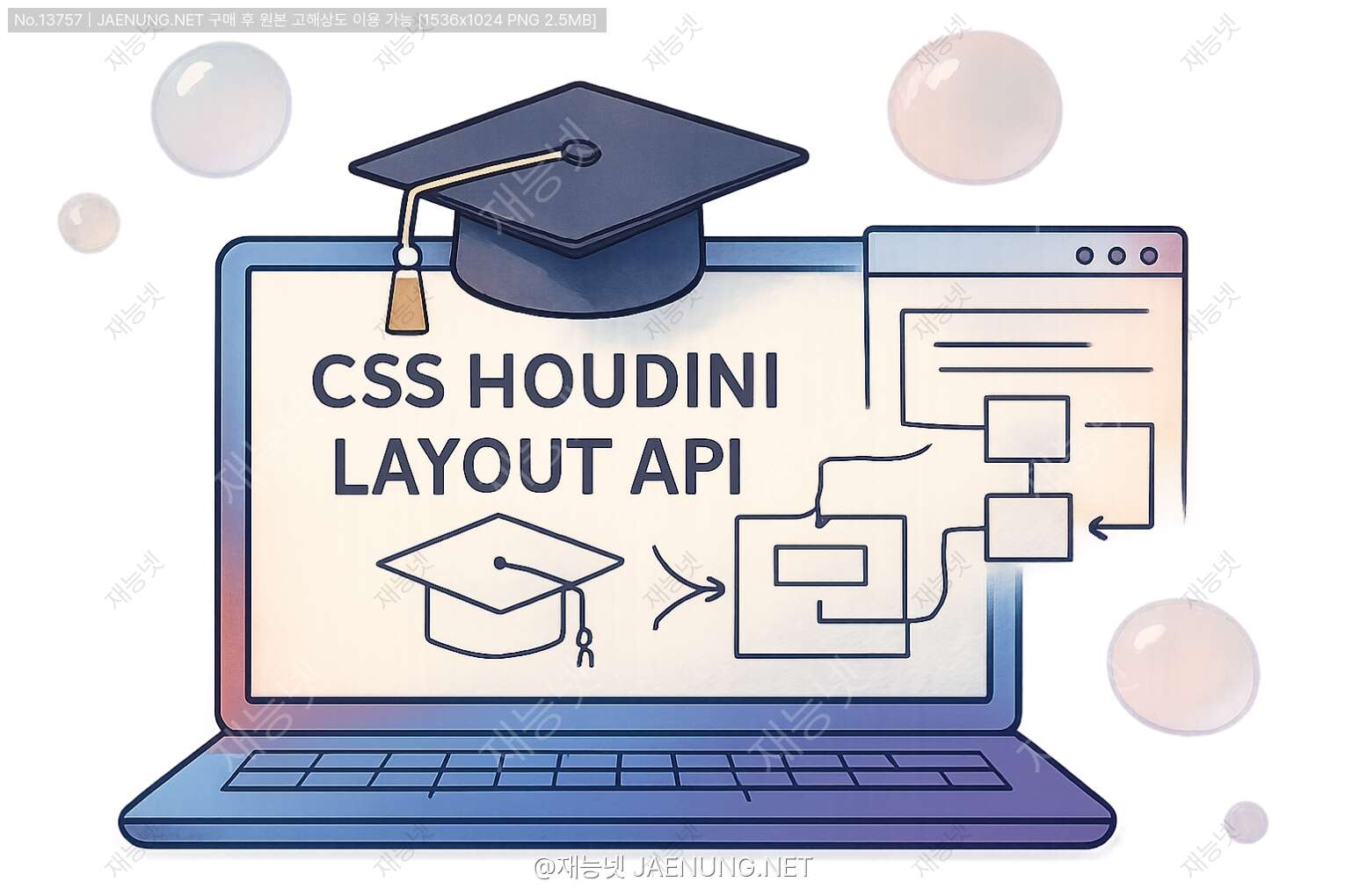CSS Houdini Layout API: 커스텀 레이아웃 알고리즘 구현 🎩